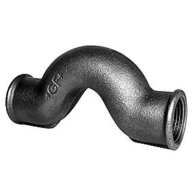 Georg Fischer overbøjning sort 3/4’’