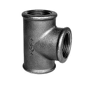 Georg Fischer tee 90° sort 1.1/2’’