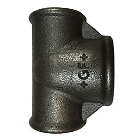 Georg Fischer tee 90° sort reduceret 1/2-1-1/2’’