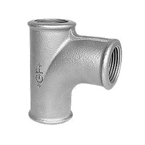 Georg Fischer strømtee 90° galvaniseret 1.1/4’’