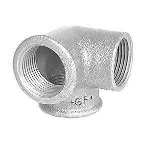 Georg Fischer vinkel med sideudløb galvaniseret 1/2’’