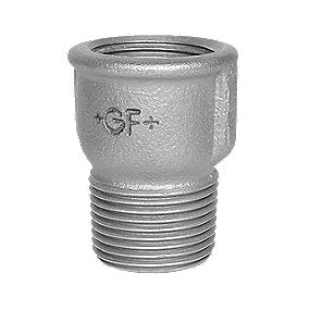 Georg Fischer forlængerstykke sort 1/2’’