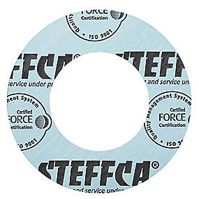 Flangepakning 48,3 mm DN40. (75x61x1,5mm). 100bar asbestfri. Til feder/not flanger