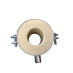 Isoglobal rørbærer vvs 50x20 mm. M8/M10 inkl. Galv. Bøjle og isolering.