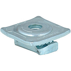 Walraven MS Quickplatte M12 Elforzinket til Strut profilskinner 41x41/21
