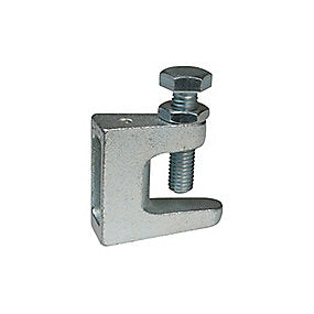 Walraven model C bjælkeklemme Elforzinket M10. Til montage på stålflanger. FM VdS