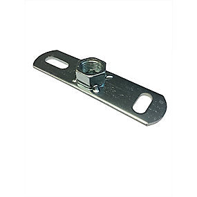 Walraven grundflange 1/2’’. Elforzinket. 145x38mm med punktsvejset muffe