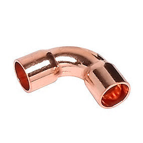 lodde bøjning 10 mm 90º. Med to loddemuffer