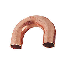 Conex ACR bøjning 180, 1/2'' Lodde, 40 bar, Muffe/Muffe