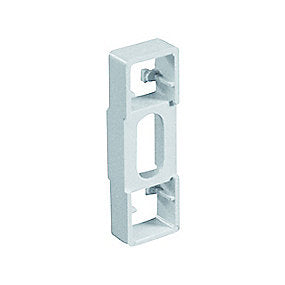Purus Ta distanceklods enkel hvid cc40mm