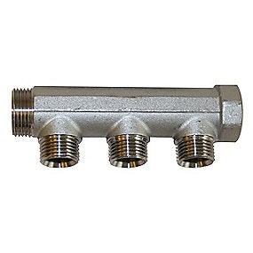 TEA fordelerrør 3/4'' med 3x1/2'' nippel studse