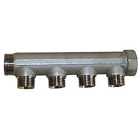 TEA fordelerrør 3/4'' med 4x1/2'' nippel studse