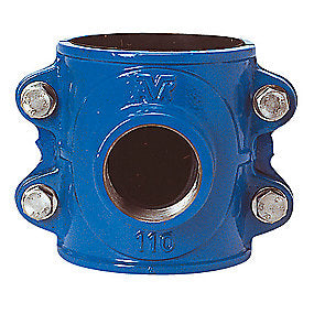 AVK anboringsbøjle 90 mm x 1''. PN16. A2 bolte. Duktiljern