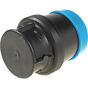 Hawle Delrin slutmuffe 50 mm. PN16. POM