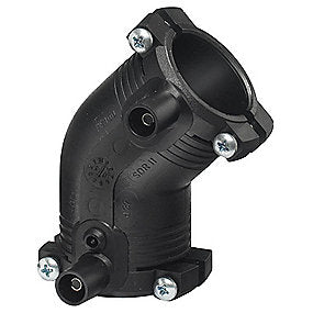 Georg Fischer ELGEF Plus PE El-svejsevinkel 32 mm 45° PN16 PE100-SDR11. Med integreret holdeværktøj