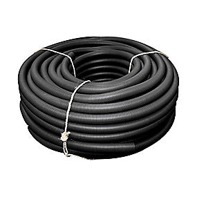 tomrør Ø36/42 mm grå. 50 meter i rulle