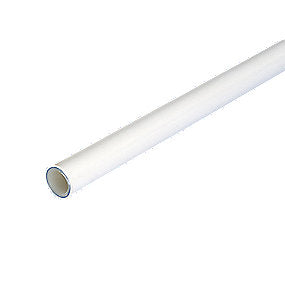 Wavin Tigris alupex rør 25x2,50 mm, hvid. 5 mtr.