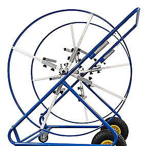 Pexvogn til max. 600mtr. rulle. Vognen leveres usamlet.