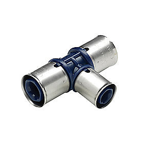 Wavin Tigris K1 press t-stykke 50 x 32 x 50 mm. Kun til U-bakker.