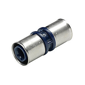 Wavin Tigris K1 press kobling 15 mm, lige . Kun til U-bakker.