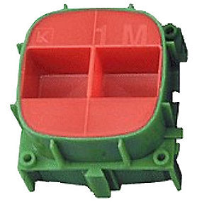 DÅSE INDMURINGSDÅSE GRØN 1M