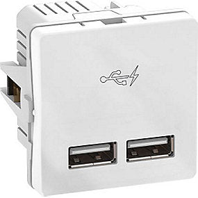 FUGA 2XUSB LADER 2,1A 1M HV