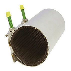 Romacon bandagemuffe 52-59 x 200 mm. 1-sidet bespænding. EPDM pakning. Syrefast stål AISI316