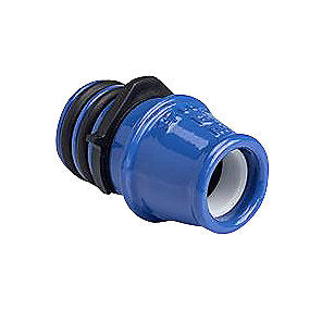 AVK Supa Lock Push-in overgang DN32 x 32mm. PN16. PE. Duktiljern
