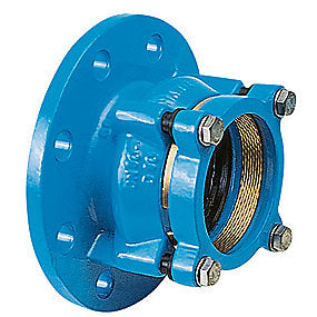Hawle SYSTEM 2000 flangekobling DN50/63 mm. PN16. Trækfast. A4 bolte. Duktiljern