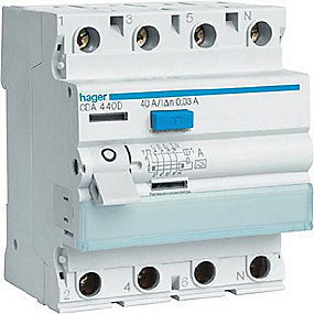 Hpfi Rcd Relæ 4P 40A 30Ma A