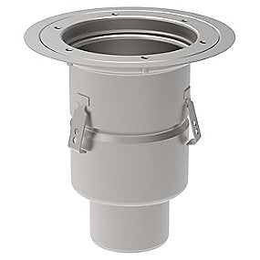 Blücher ind.afløb Ø110/Ø200mm uden vandlås Ø232mm ramme vinyl