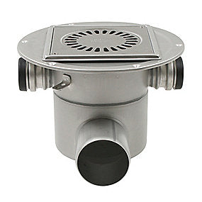 Justerbart afløb, beton afløb, klinke afløb, gulvafløb, rustfrit stål afløb, VA-godkendt afløb, VVS Hjørnet.