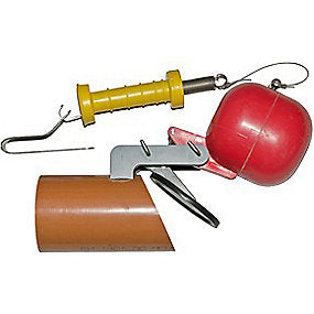 Sejma Tilbageløbsstop m/tvangslukke til indvendig montering i 110mm PVC rør og plastbrønd