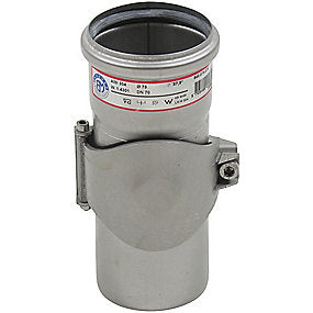 Blücher EuroPipe rensestykke 75 mm. Rustfrit stål