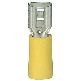 *Fladstik Hun Rød 6,3X0,8Mm