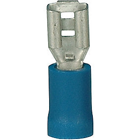 *Fladstik Hun Blå 6,3X0,8Mm