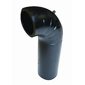 GEBERIT PE-HD afløbsbøjning 90° 110mm langt ben, kun stuksvejsning