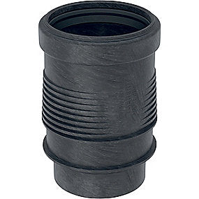lang/eksp.muffe 75mm PEH GEBERIT SILENT t/svejs gråsort