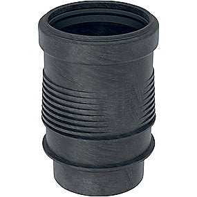 lang/eksp.muffe 110mm PEH GEBERIT SILENT t/svejs gråsort