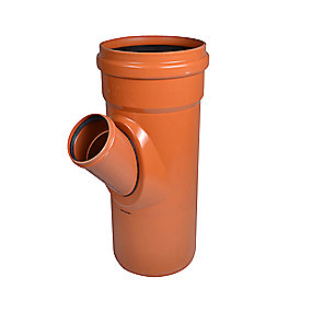 Wavin PVC grenrør 45° 250/110mm