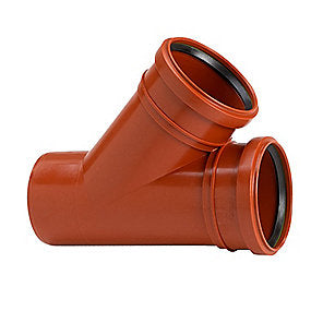 Uponor PP grenrør 45° 160/160mm