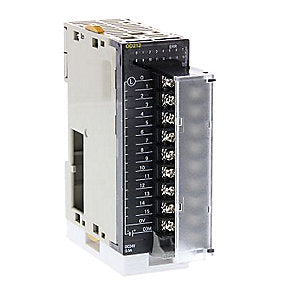 Digital udgangsenhed med 16 relæudgange, 250 VAC/24 VDC, 2 A max, skrueløse klemmeterminaler.