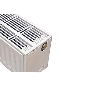 C4 radiator 33 - 200 x 1800 mm. RAL 9016. Hvid