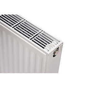 C4 radiator 22 - 600 x 1400 mm. RAL 9016. Hvid