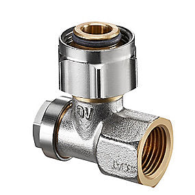 NY afspærringsvinkel 1/2'' muffe til C6 radiator