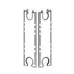 endegavl sæt til radiator type 22, højde 300mm. For Compact 4, 6 samt P4