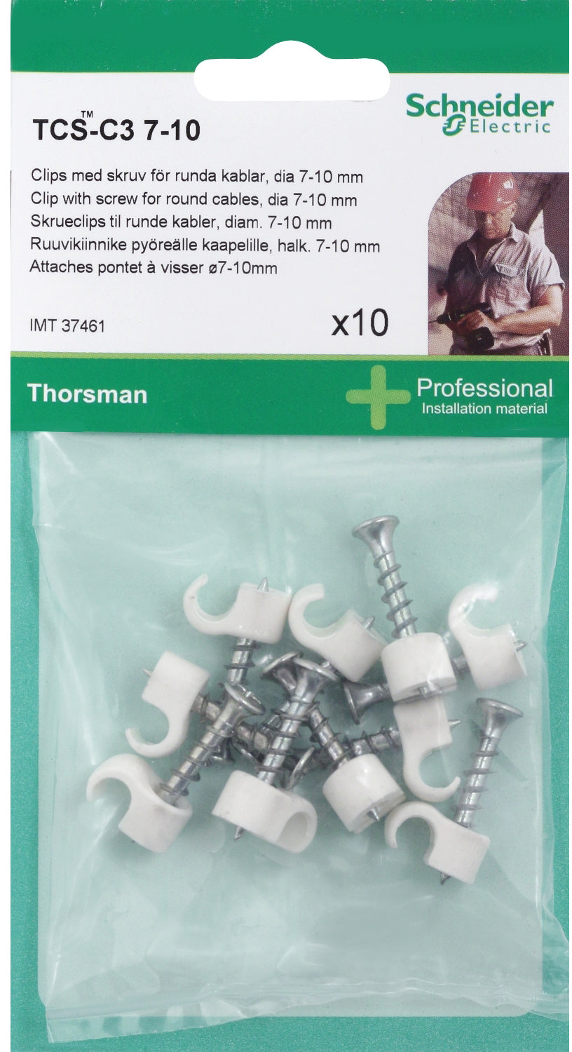 BLIST SKRUECLIPS TCS-C3 7-10 HVID 10 STK