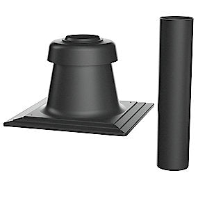 Bosch Skorstenstop DN80 Sort, inkl. rør