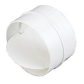 Duka Lukkespjæld Ø125MM Hvid Plast