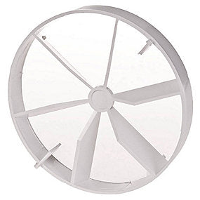 Duka Lukkespjæld EL600+EL700 Ø100MM klar folie